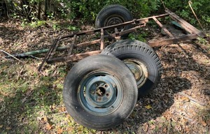 Homemade Yard Cart (MUST BE TRAILERED)