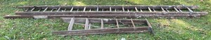 2 Wooden Ladders