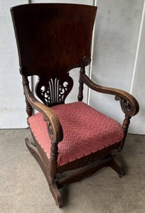 Antique Wood Rocking Chair
