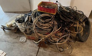 Scrappers Lot Filled With Misc. Wire & More (BUYER MUST BRING HELP TO LOAD)