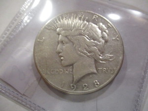RARE 1928-P Peace Silver Dollar