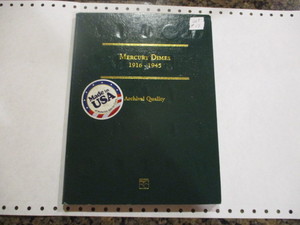 Complete set of Mercury Dimes 1916-1945. 76 Silver Dimes, No 16-d