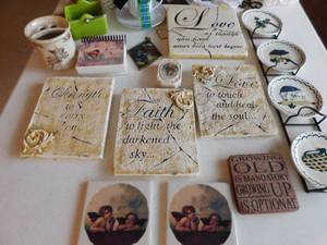 lot 45 image: Home DeCor Quotes Plaques