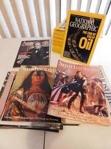 lot 126 image: Magazines Books National Geographic Smithsonian...