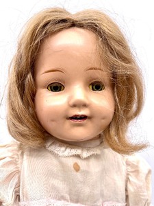 lot 102 image: Vintage Unmarked Doll with Sleepy Eyes