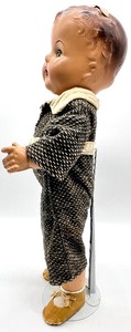 lot 105 image: Vintage Sleepy Eye Doll in Jumpsuit