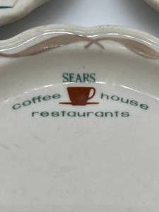 lot 149 image: Vintage Lot of 7 SEARS RESTAURANT Bread and Butter Plates Syralite Syracuse USA 6.25