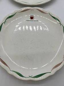 lot 150 image: Vintage Lot of 4 SEARS RESTAURANT Dinner Plates Syralite Syracuse USA  8