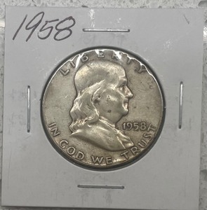1958 Franklin Half Dollar