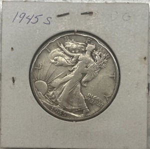 1945-S Walking Liberty Half Dollar