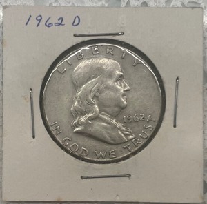 1962-D Franklin Half Dollar