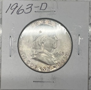 1963-D Franklin Half Dollar
