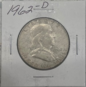 1962-D Franklin Half Dollar