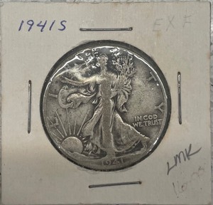 1941-S Walking Liberty Half Dollar