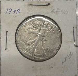 1942 Walking Liberty Half Dollar