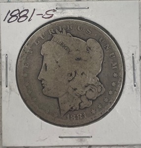 1881-S Morgan Silver Dollar