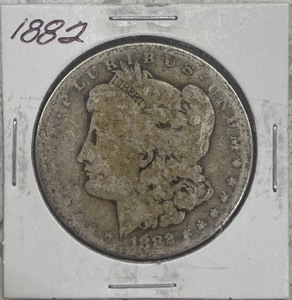 1882 Morgan Silver Dollar