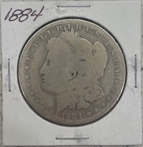 1884 Morgan Silver Dollar