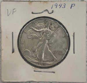 1943 Walking Liberty Half Dollar