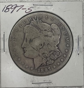 1897-S Morgan Silver Dollar