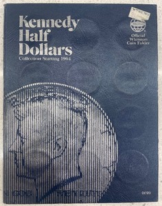 15 Kennedy Half Dollar Collection wBlue Album