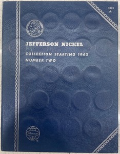 35 Different Jefferson Nickels Collection WBlue Albums