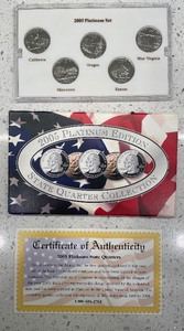 2005 - Platinum Edition - State Quarter Collection