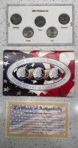 2004 - Platinum Edition - State Quarter Collection