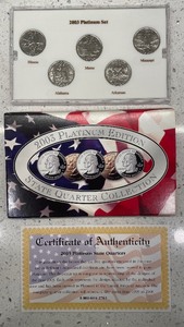 2003 - Platinum Edition - State Quarter Collection
