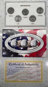 2002 - Platinum Edition - State Quarter Collection