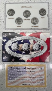 2000 - Platinum Edition - State Quarter Collection
