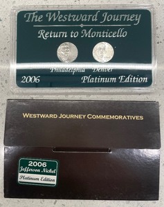 2006 P & D Westward Journey Platinum Ed. Commemoratives