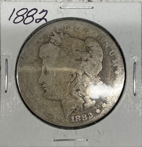 1882 Morgan Silver Dollar