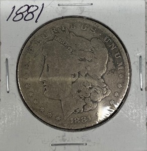 1881 Morgan Silver Dollar
