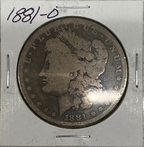 1881-O Morgan Silver Dollar