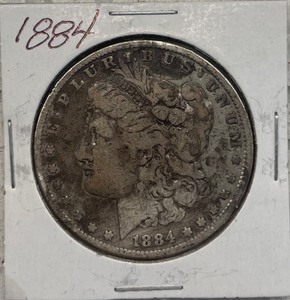 1884 Morgan Silver Dollar
