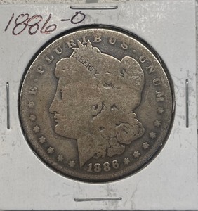 1886-O Morgan Silver Dollar