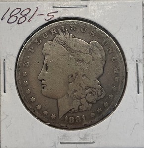 1881-S Morgan Silver Dollar
