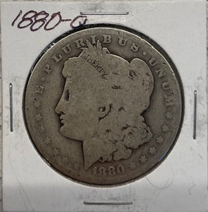 1880-O Morgan Silver Dollar