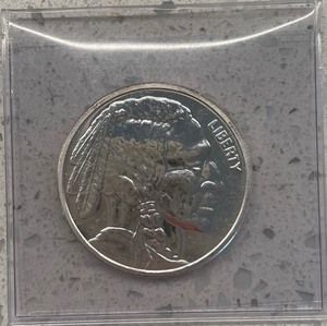 1 Ounce .999 Fine Silver Silver Round