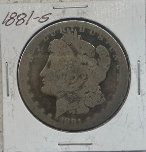 1881-S Morgan Silver Dollar