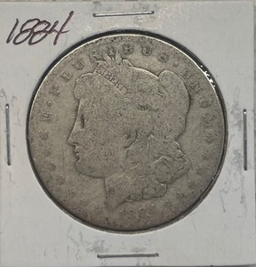 1884 Morgan Silver Dollar