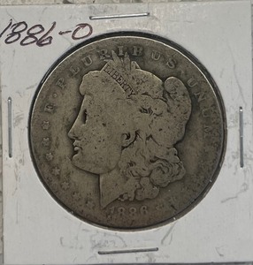 1886-O Morgan Silver Dollar