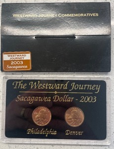 2003 P & D Sacagawea Dollars - Westward Journey
