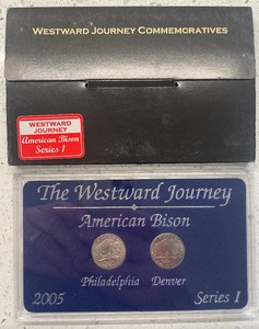 2005 Westward Journey-American Bison - P & D