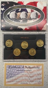 1999 Gold Edition State Quarters