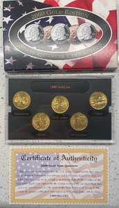 2000 Gold Edition State Quarter Collection