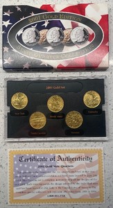 2001 Gold Edition State Quarter Collection