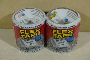 lot 22 image: 2 Rolls Flex Tape 4x5