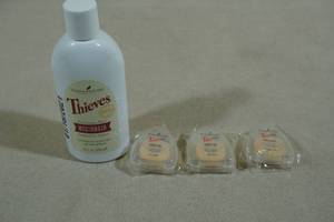 lot 27 image: Young Living Essential Oil-Infused Mouth Wash with Dental Floss